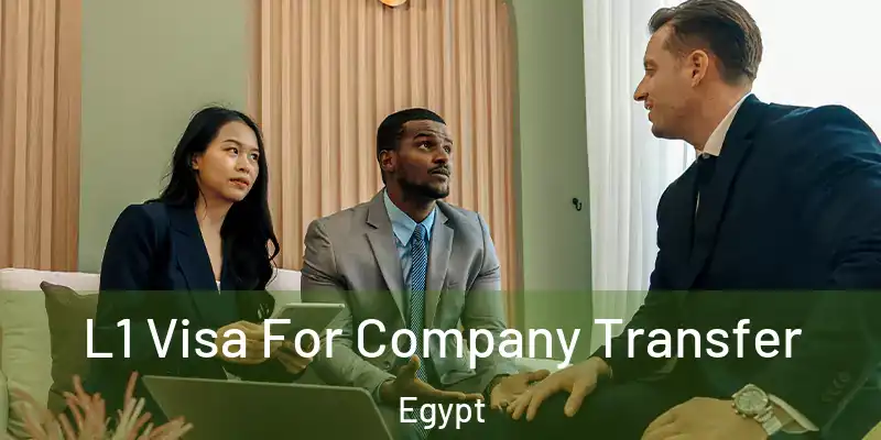  L1 Visa For Company Transfer Egypt