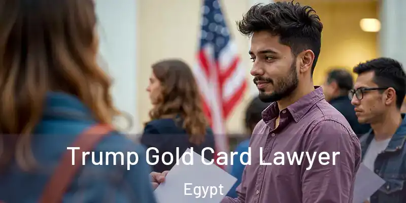  Trump Gold Card Lawyer Egypt